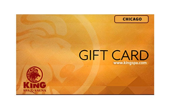 King Spa Gift Cards [Store pickup only]